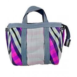 Bolsos de mano Buni Bag, fucsia, morado y blanco