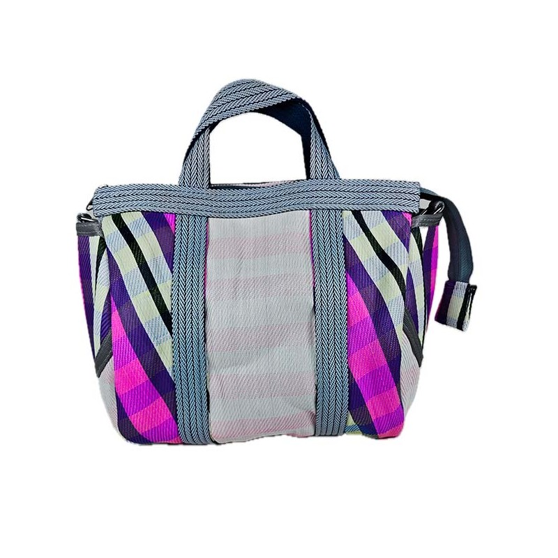 Bolsos de mano Buni Bag, fucsia, morado y blanco