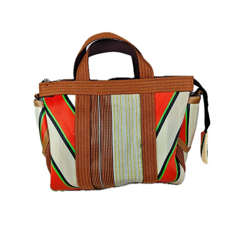 Handbags Buni Bag, brown, orange and beige