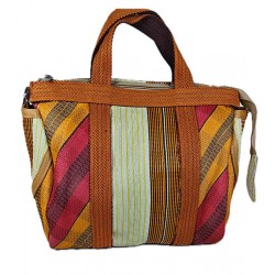 Handbags Buni Bag, brown, red and orange