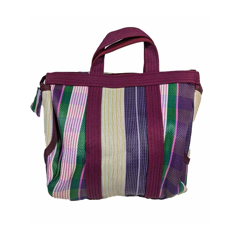 Handbags Buni Bag, purple and burgundy