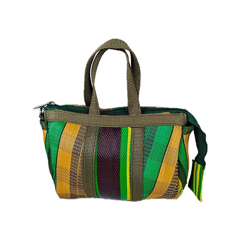 Handbags Mini Buni Bag, green, brown and black