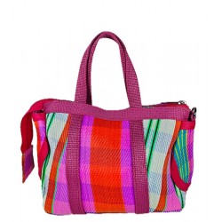 Handbags Mini Buni Bag, pink and orange