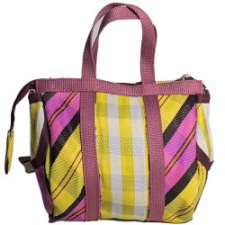 Handbags Mini Buni Bag, pink, yellow and black