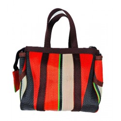 Handbags Mini Buni Bag, red, orange and black