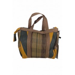 Handbags Mini Buni Bag, brown, orange and green