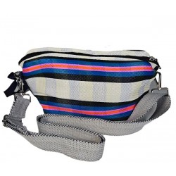 Bolsos de mano Catch Bag, blanco, rosa y azul