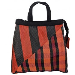 Handbags Meidoum Bag, brown, black and red