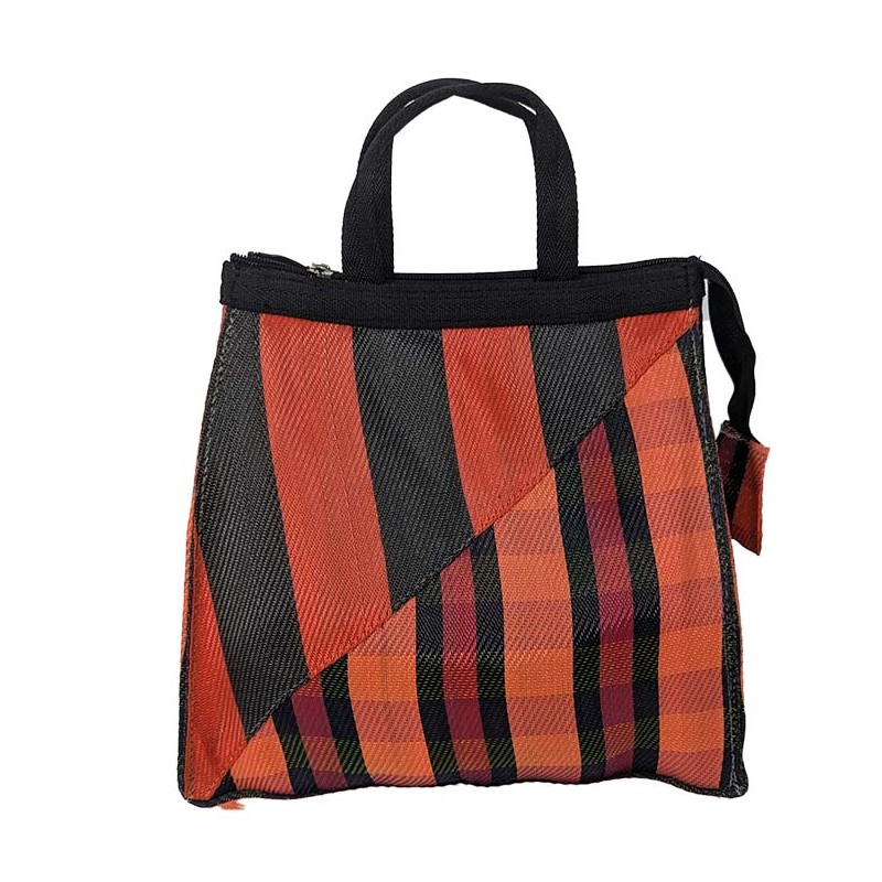 Handbags Meidoum Bag, brown, black and red