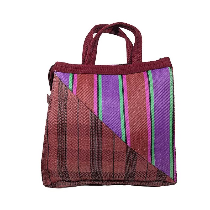 Handbags Meidoum Bag, red and purple