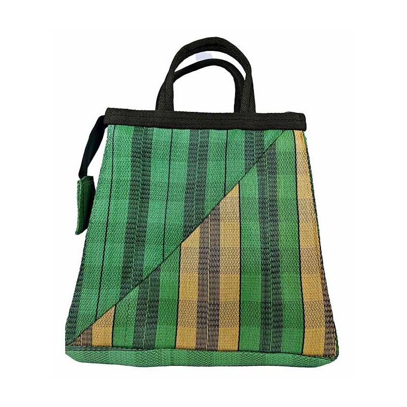 Handbags Meidoum Bag, green and brown