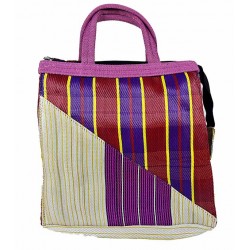 Handbags Meidoum Bag, red, pink and purple