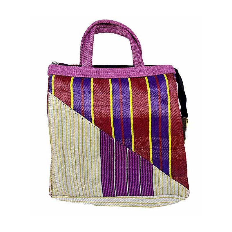 Handbags Meidoum Bag, red, pink and purple