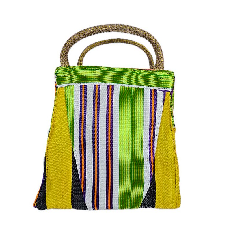 Handbags Petit Bag, black, yellow and green