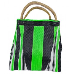 Bolsos de mano Petit Bag, negro, verde y blanco