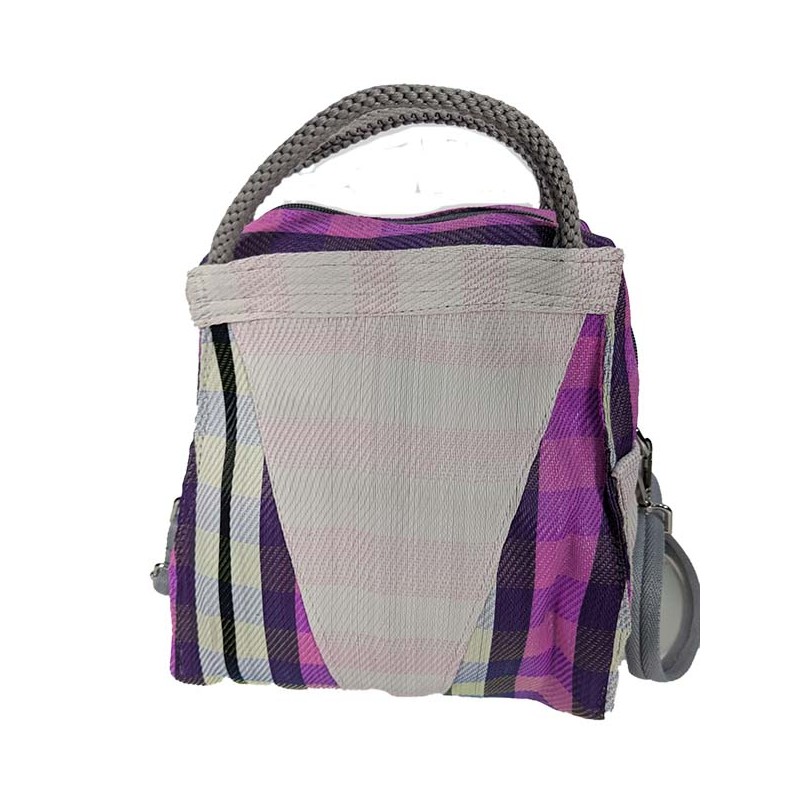 Bolsos de mano Petit Bag, morado, rosa y blanco