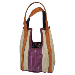 Handbags copy of Hole Bag, orange, blue and purple